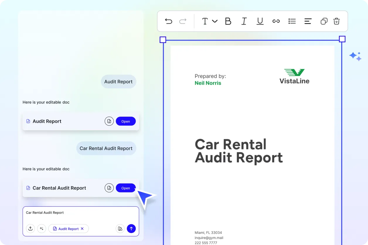 Free AI Audit Report Generator, Free Audit Report Maker Online